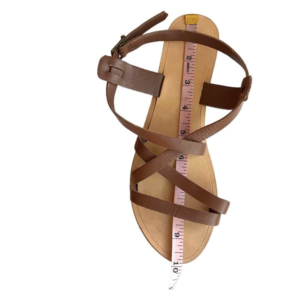 Elegant Tan Women's Sandals - Picture 6 of 7